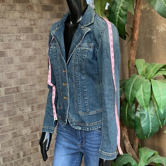 DKNY Jeans Lapel Jacket - Picture 13 of 14